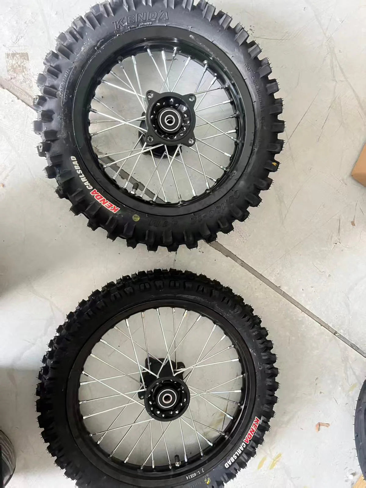 Tuttio 14/17” Dirt Wheelset