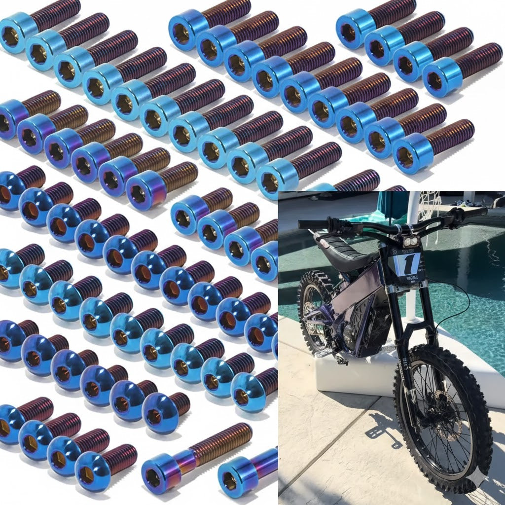 Full talaria XXX Titanium Bolt Kit